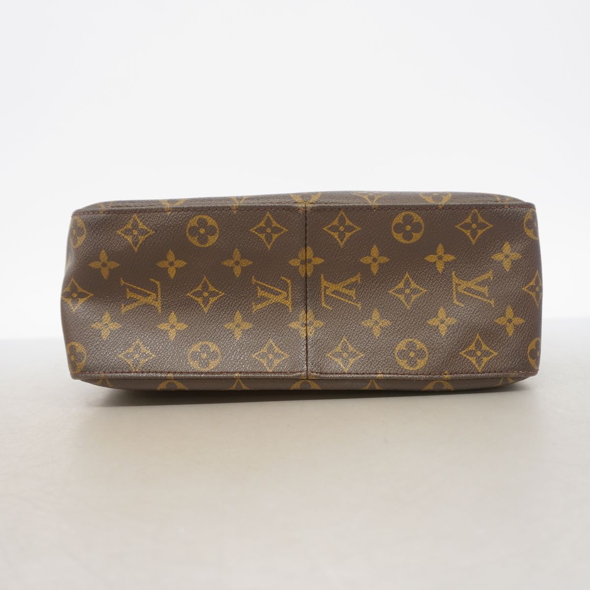 Louis Vuitton Shoulder Bag Monogram Looping GM Brown — view 3