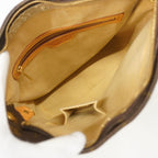 Louis Vuitton Shoulder Bag Monogram Looping GM Brown — view 4