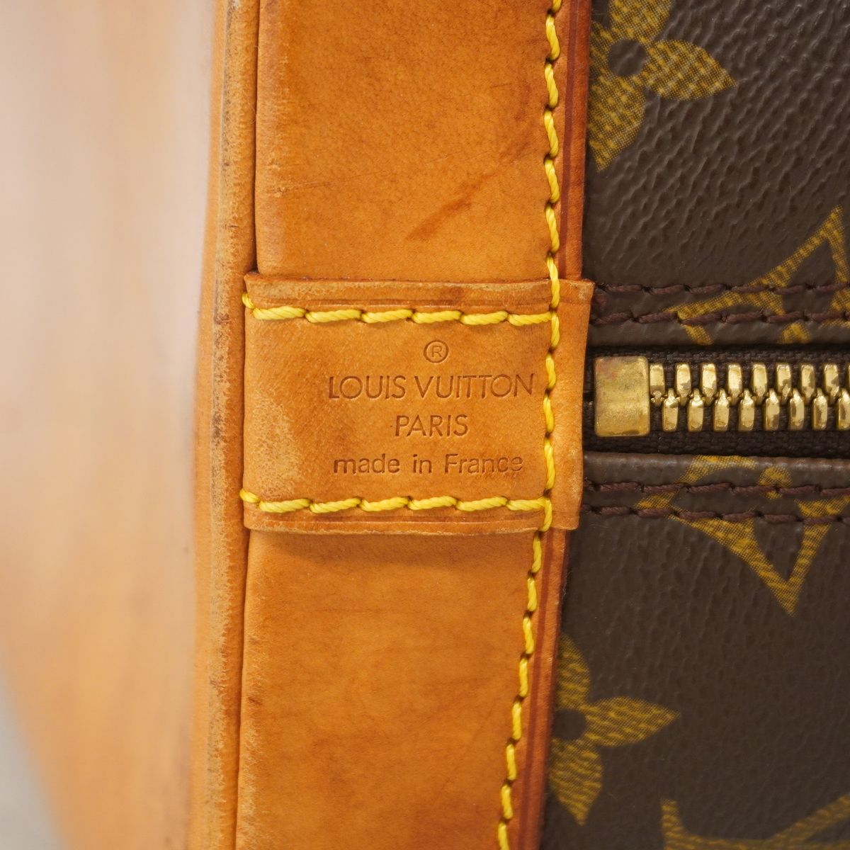 Louis Vuitton Handbag Monogram Alma Brown — view 5
