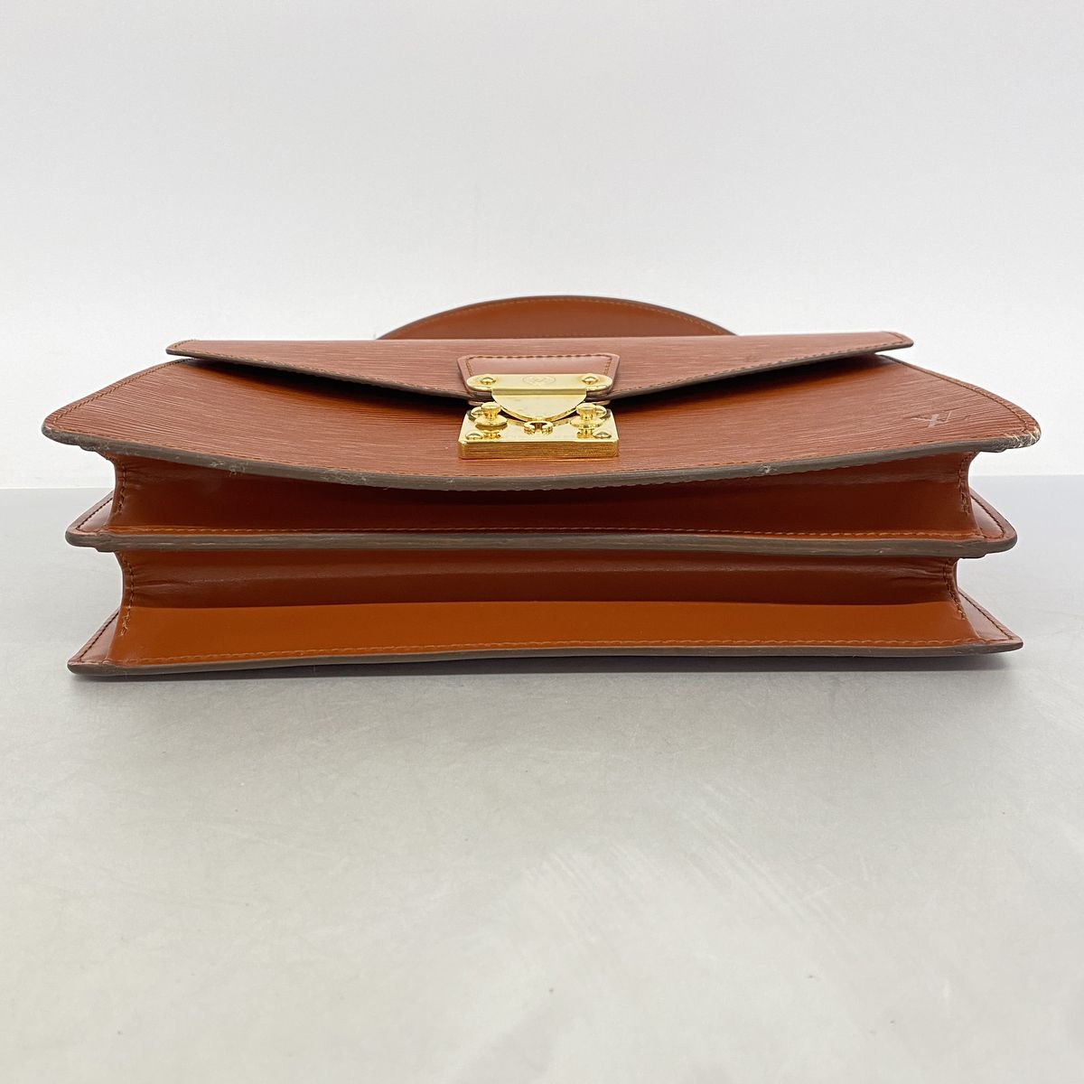 Louis Vuitton Handbag Epi Concorde Kenya Brown — view 3