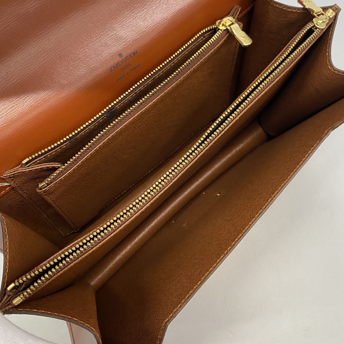 Louis Vuitton Handbag Epi Concorde Kenya Brown — view 4