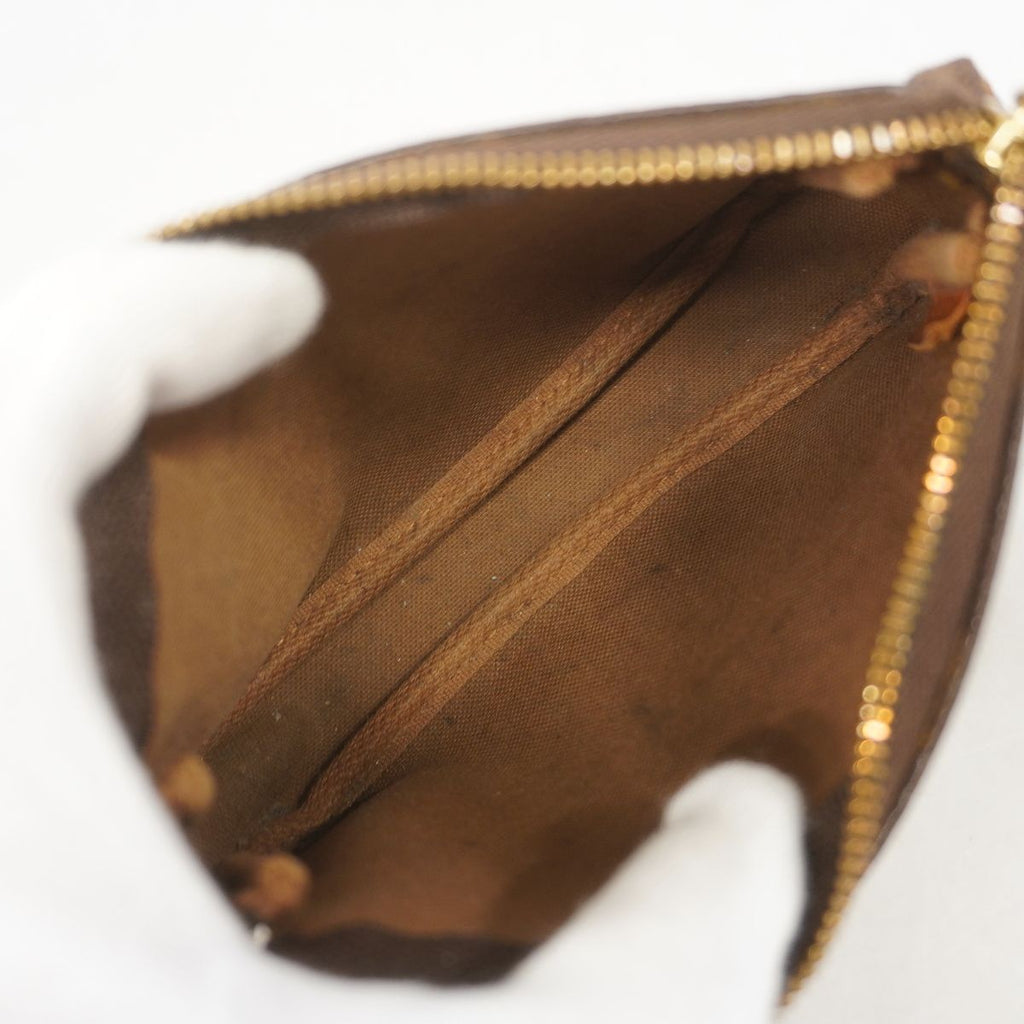 Louis Vuitton Pouch Monogram Mini Pochette Accessoires Brown — view 4