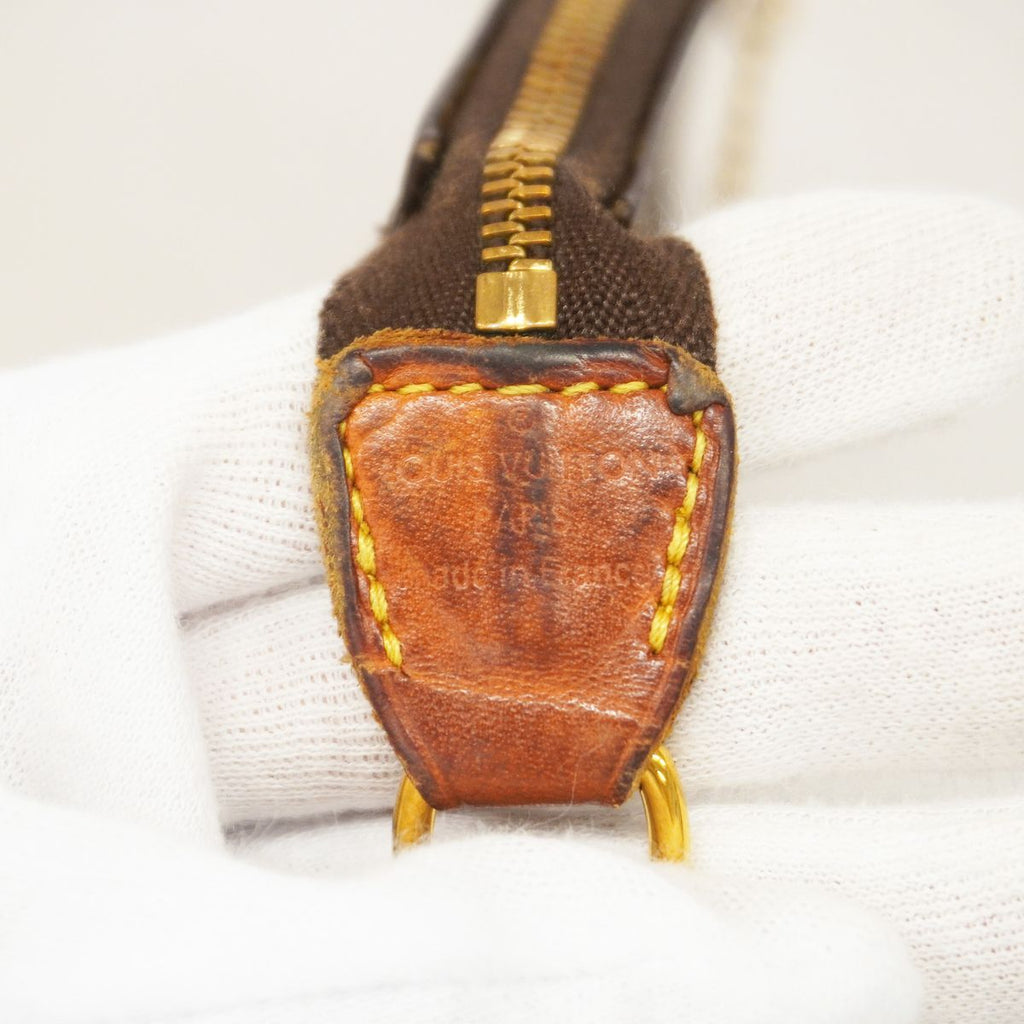 Louis Vuitton Pouch Monogram Mini Pochette Accessoires Brown — view 5
