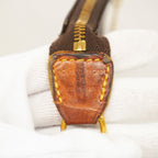 Louis Vuitton Pouch Monogram Mini Pochette Accessoires Brown — view 5