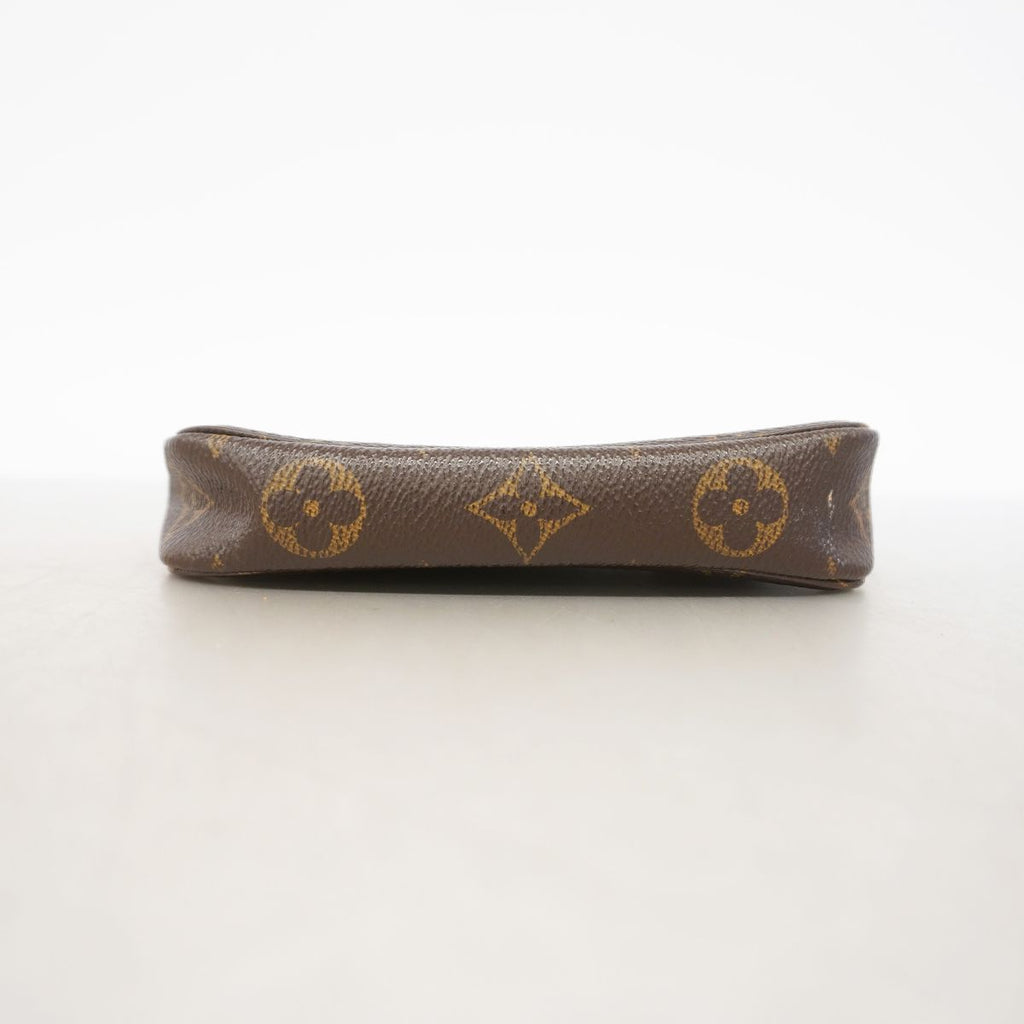 Louis Vuitton Pouch Monogram Mini Pochette Accessoires Brown — view 3