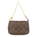 Louis Vuitton Pouch Monogram Mini Pochette Accessoires Brown