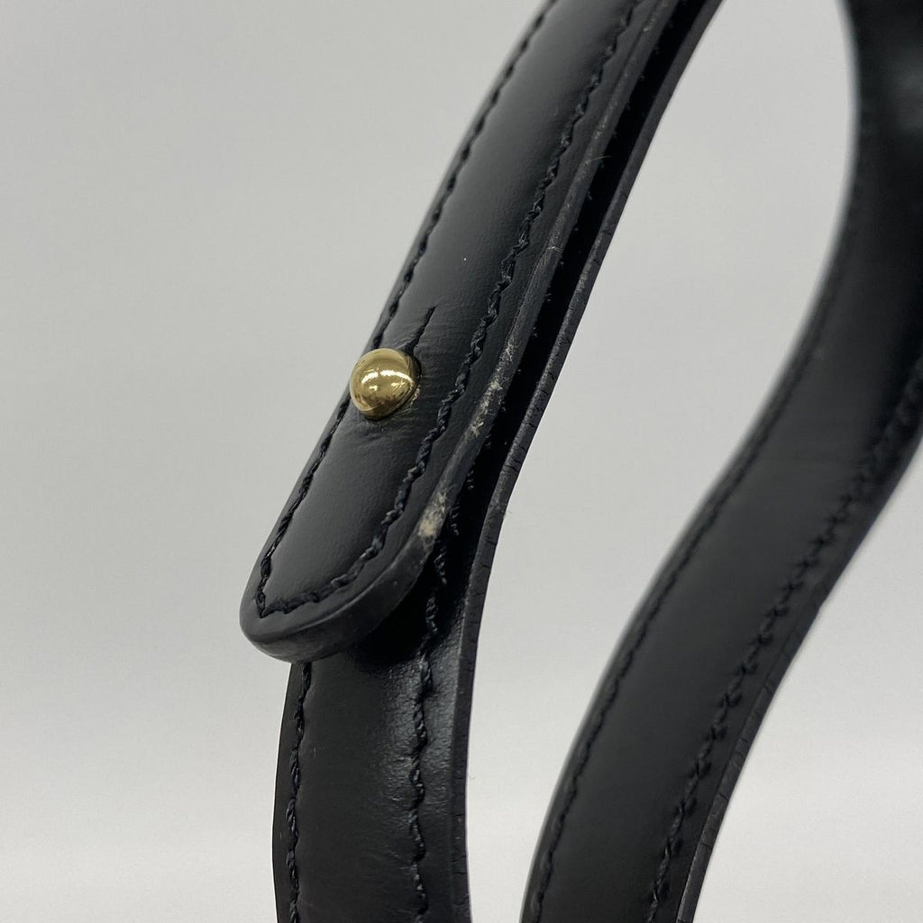 Louis Vuitton Shoulder Bag Epi Free Run Blue Noir — view 8