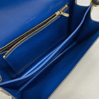 Louis Vuitton Shoulder Bag Epi Free Run Blue Noir — view 4