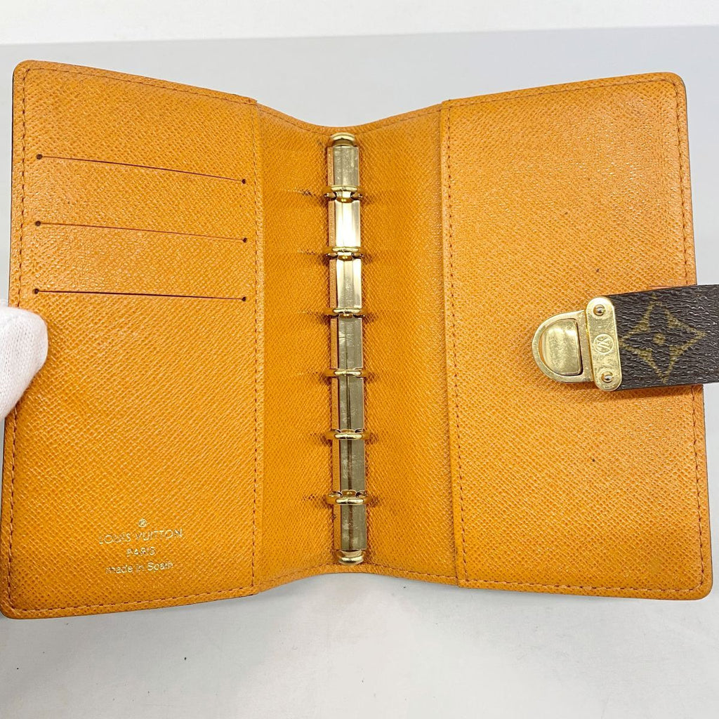 Louis Vuitton Notebook Cover Monogram Agenda PM Brown Mandarin Koala — view 3
