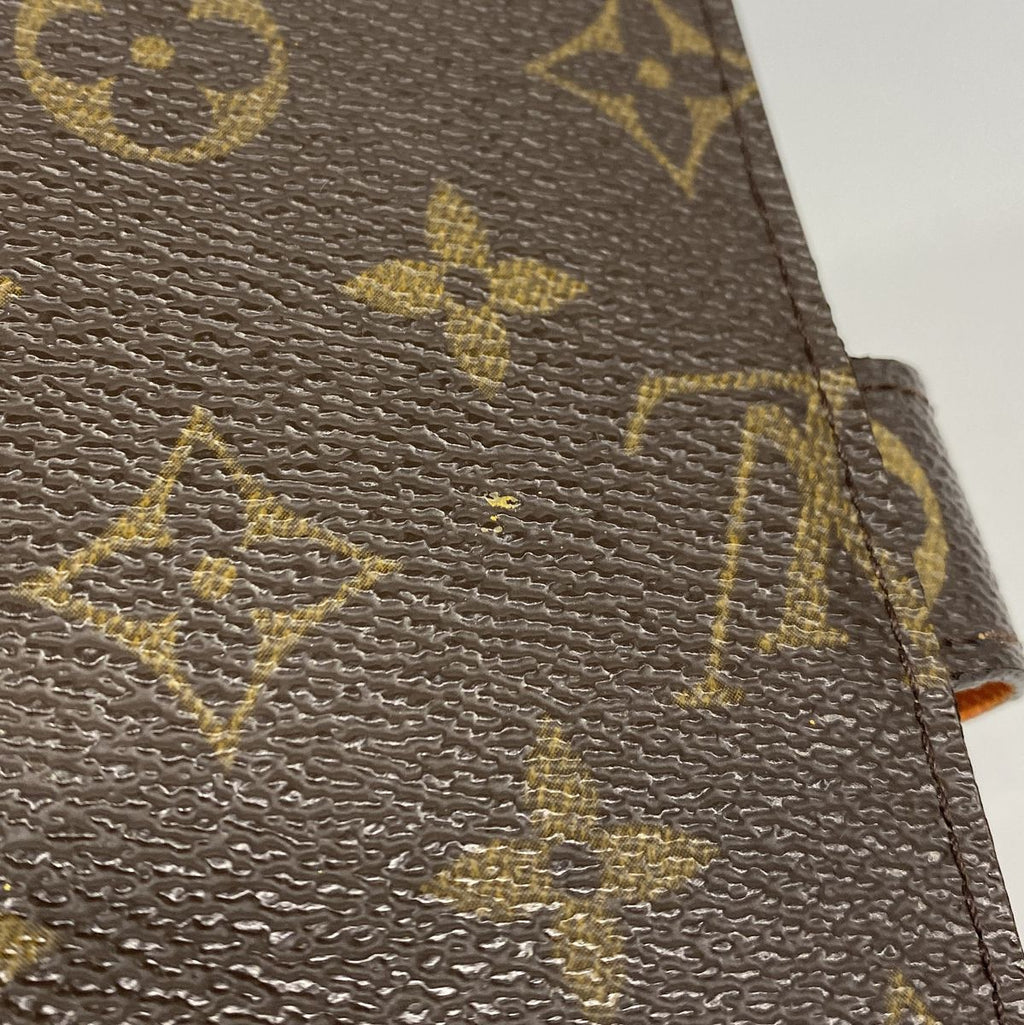 Louis Vuitton Notebook Cover Monogram Agenda PM Brown Mandarin Koala — view 8