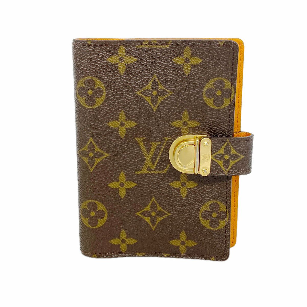 Louis Vuitton Notebook Cover Monogram Agenda PM Brown Mandarin Koala
