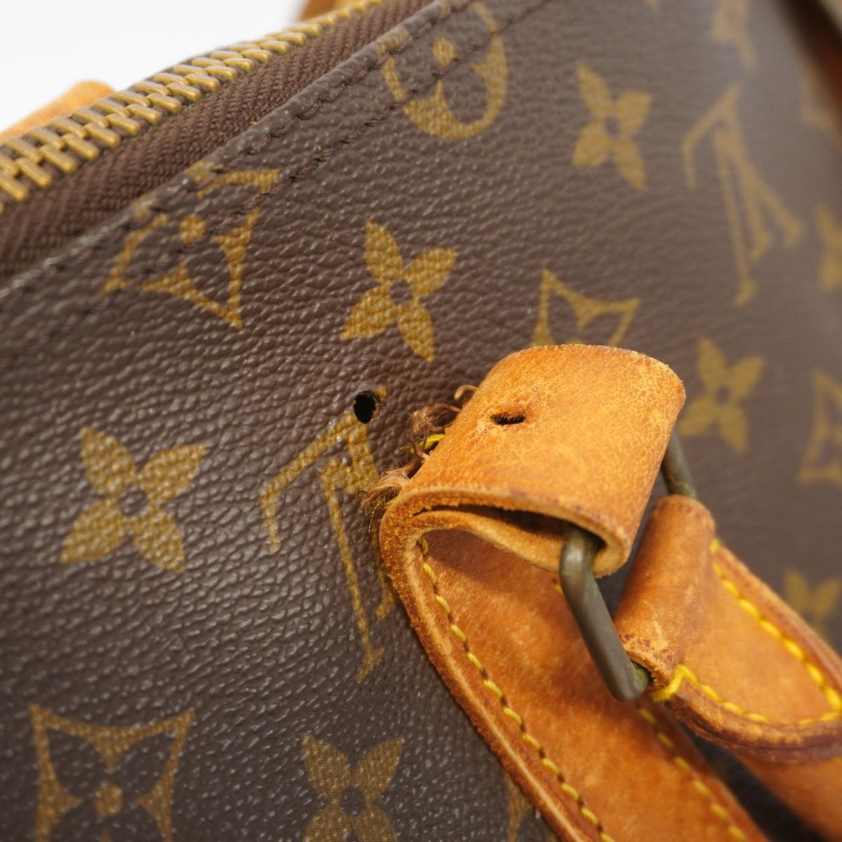 Louis Vuitton Boston Bag Monogram Keepall 55 Brown — view 6
