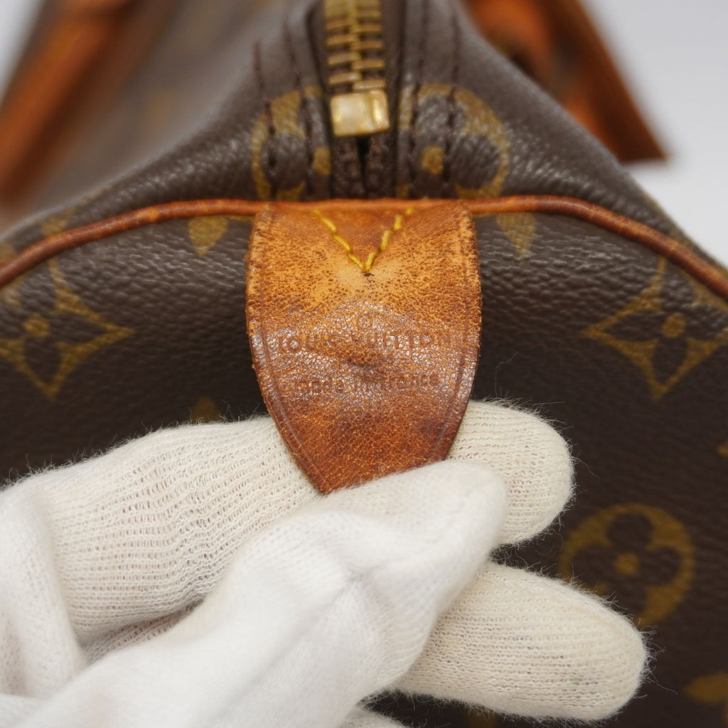 Louis Vuitton Boston Bag Monogram Keepall 55 Brown — view 5