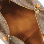 Louis Vuitton Boston Bag Monogram Keepall 55 Brown — view 4