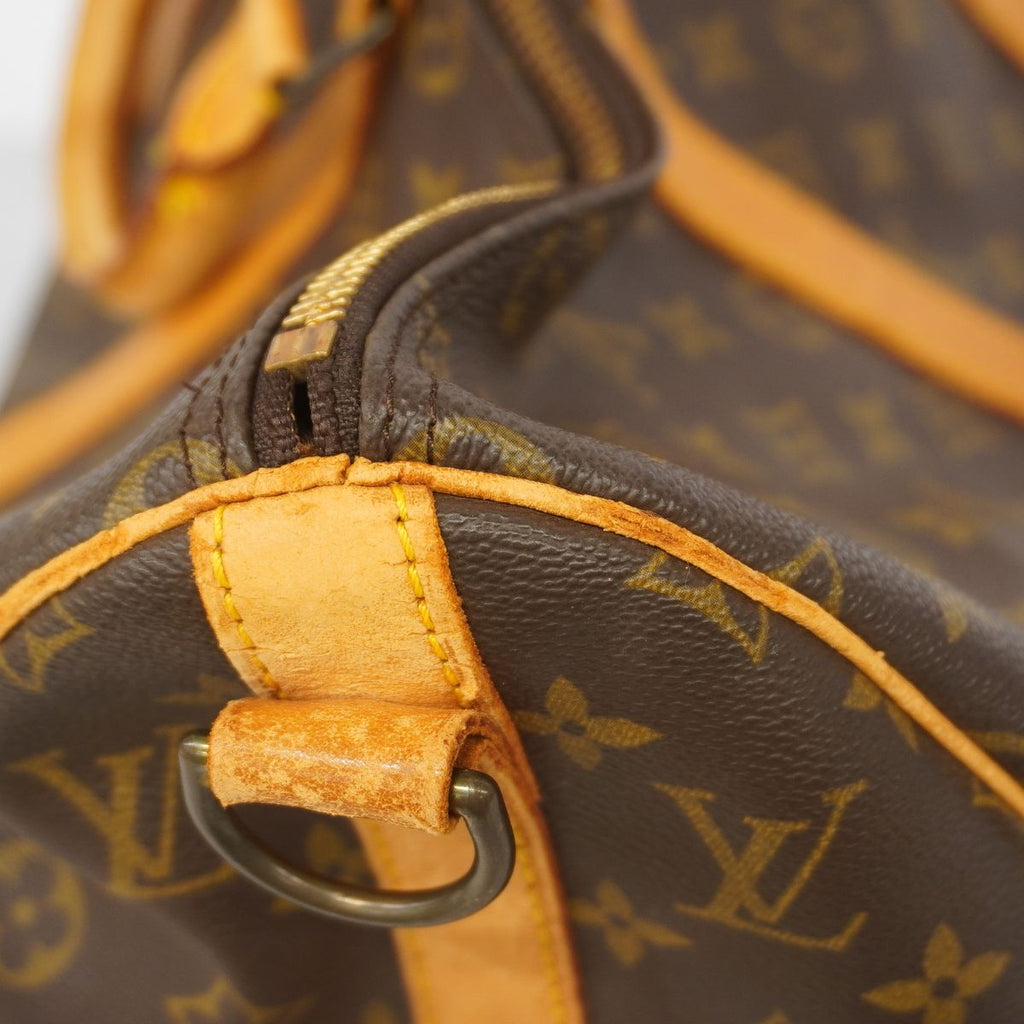 Louis Vuitton Boston Bag Monogram Keepall Bandouliere 45 Brown — view 7