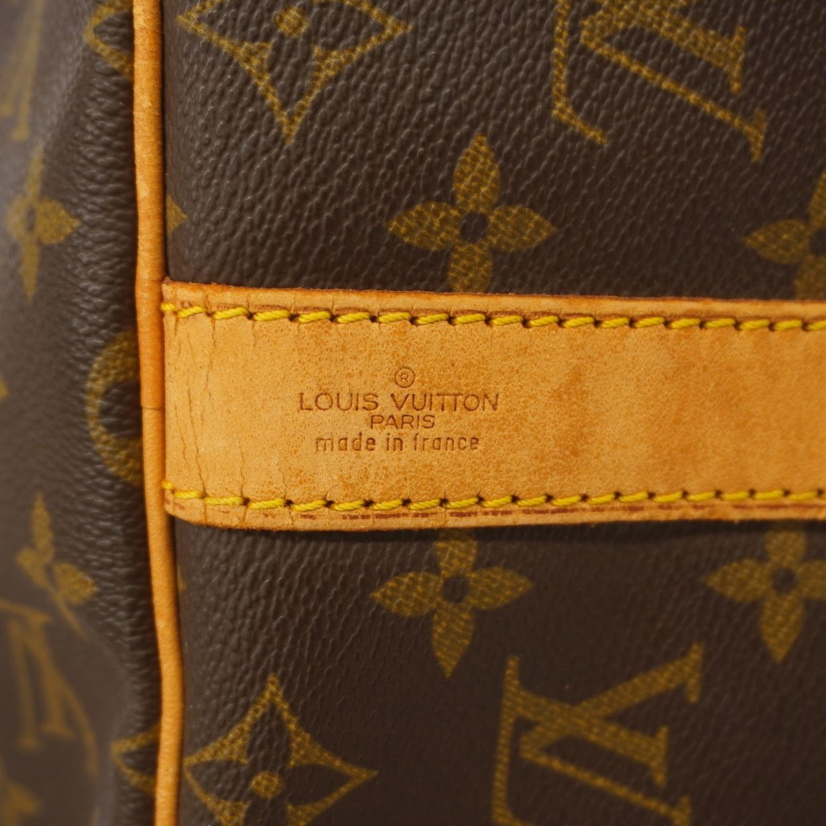 Louis Vuitton Boston Bag Monogram Keepall Bandouliere 45 Brown — view 5