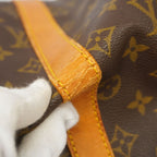 Louis Vuitton Boston Bag Monogram Keepall Bandouliere 45 Brown — view 8