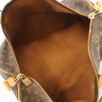 Louis Vuitton Boston Bag Monogram Keepall Bandouliere 45 Brown — view 4