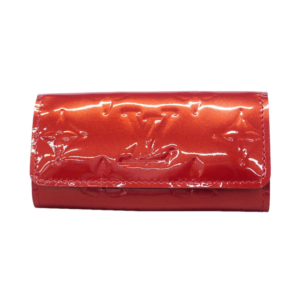 Louis Vuitton Key Case Vernis Multicles 4 Pomme D'amour Key Holder