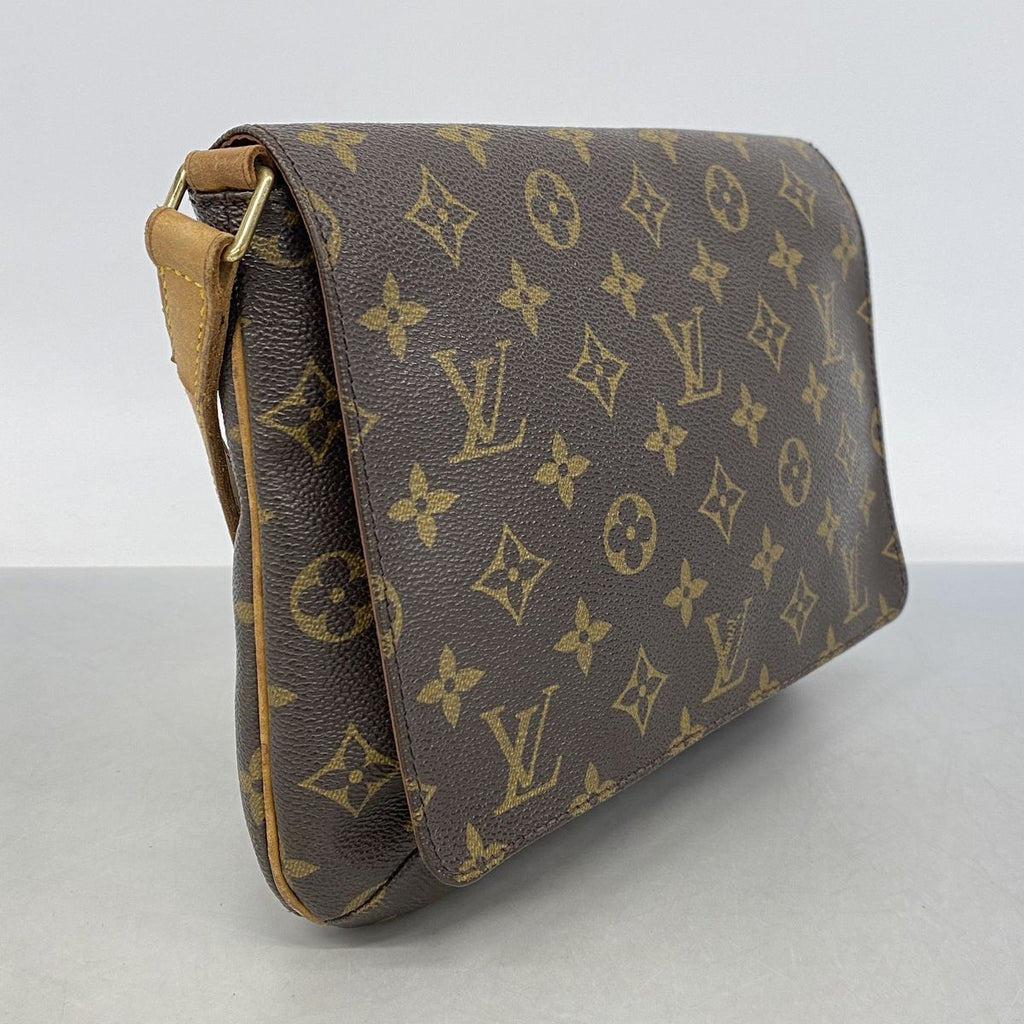 Louis Vuitton Shoulder Bag Monogram Musette Tango Short Strap Brown — view 2
