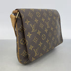 Louis Vuitton Shoulder Bag Monogram Musette Tango Short Strap Brown — view 2