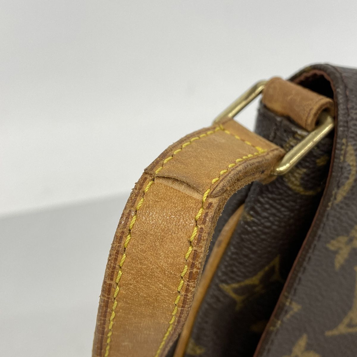 Louis Vuitton Shoulder Bag Monogram Musette Tango Short Strap Brown — view 6