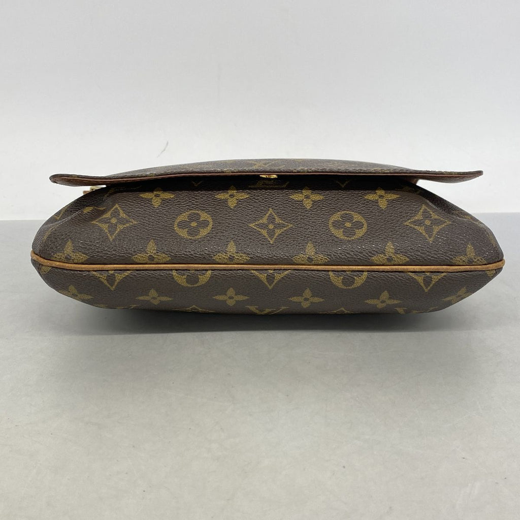 Louis Vuitton Shoulder Bag Monogram Musette Tango Short Strap Brown — view 3