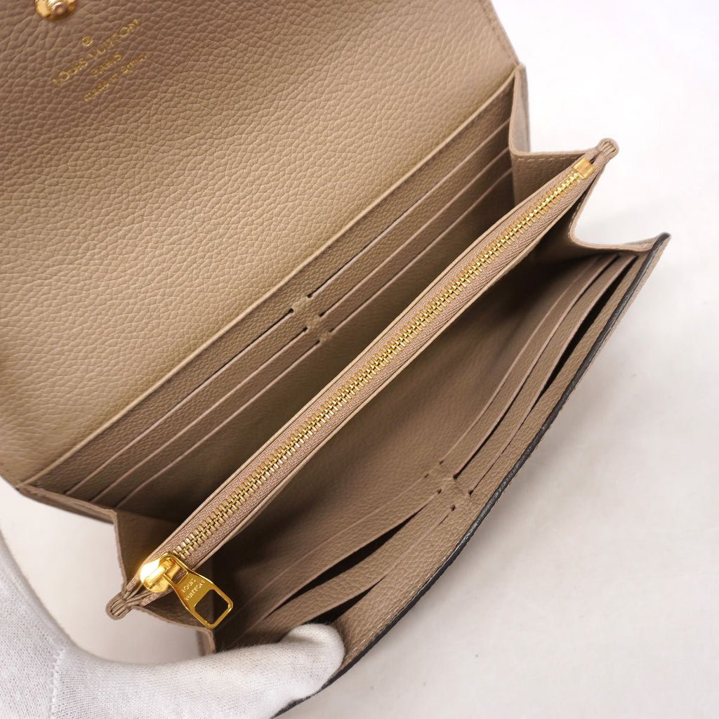 Louis Vuitton Wallet Monogram Empreinte Bicolor Portefeuille Sarah NM — view 3