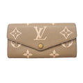 Louis Vuitton Wallet Monogram Empreinte Bicolor Portefeuille Sarah NM