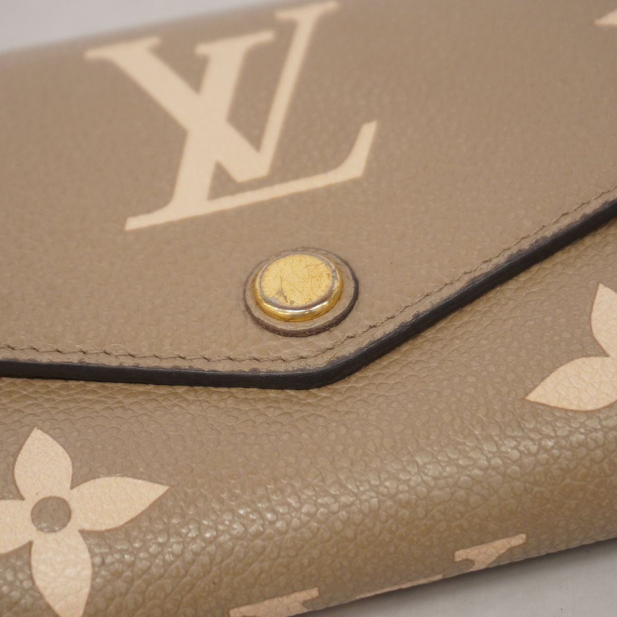 Louis Vuitton Wallet Monogram Empreinte Bicolor Portefeuille Sarah NM — view 6
