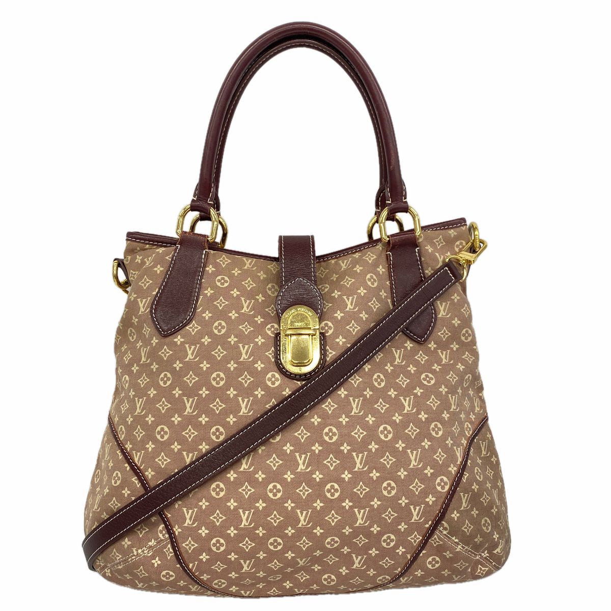 Louis Vuitton Tote Bag Monogram Idylle Elegy Sepia 2-Way