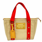 Louis Vuitton Handbag Antigua Cabas PM Beige