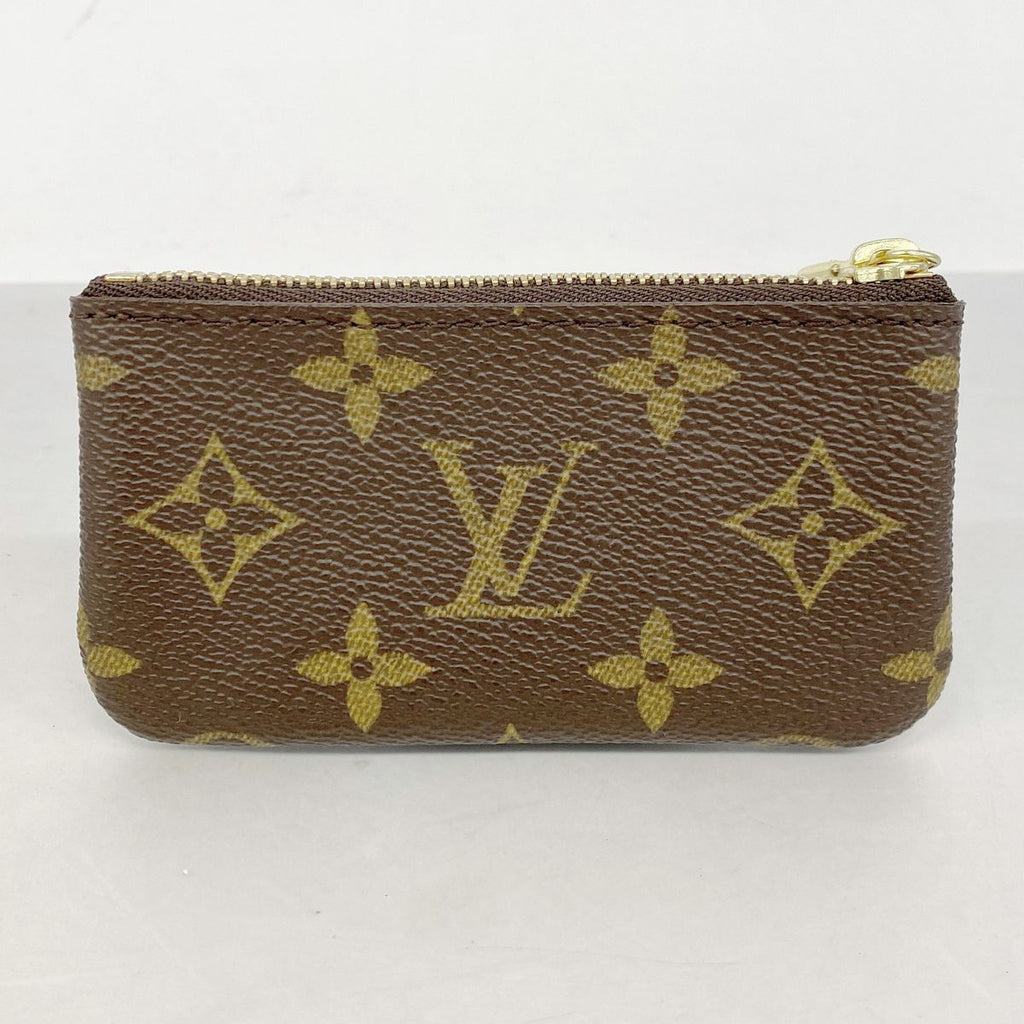 Louis Vuitton Coin Purse Monogram Pochette Cles Brown — view 5