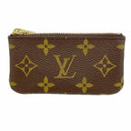 Louis Vuitton Coin Purse Monogram Pochette Cles Brown