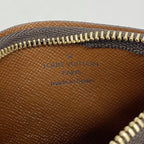Louis Vuitton Coin Purse Monogram Pochette Cles Brown — view 4