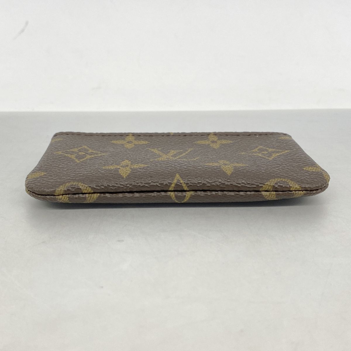 Louis Vuitton Coin Purse Monogram Pochette Cles Brown — view 2