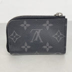 Louis Vuitton Coin Purse Monogram Eclipse Porte Monedeur Black — view 8