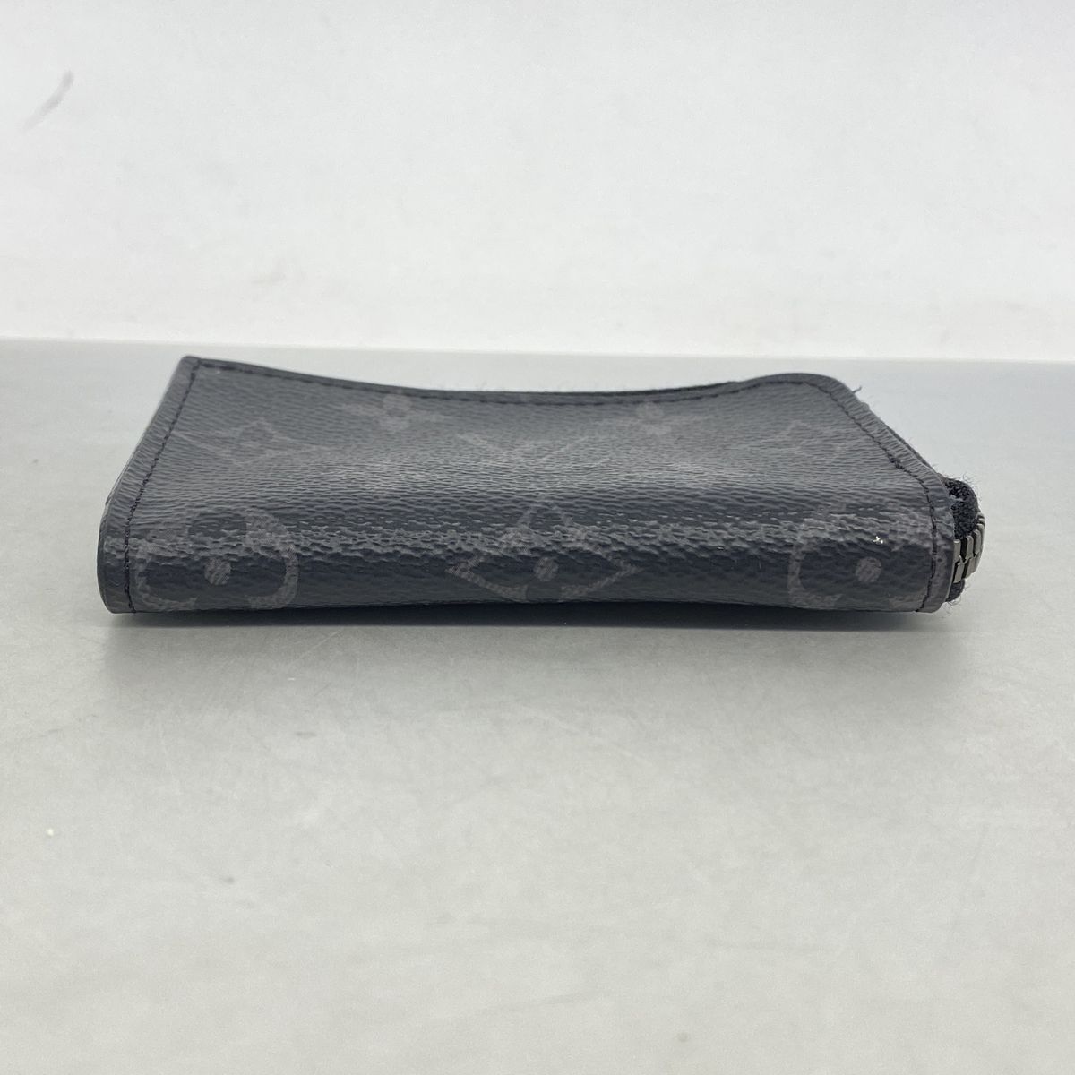 Louis Vuitton Coin Purse Monogram Eclipse Porte Monedeur Black — view 2