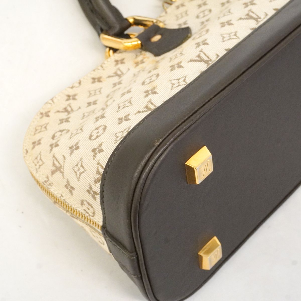 Louis Vuitton Handbag Monogram Mini Alma Long Khaki — view 6