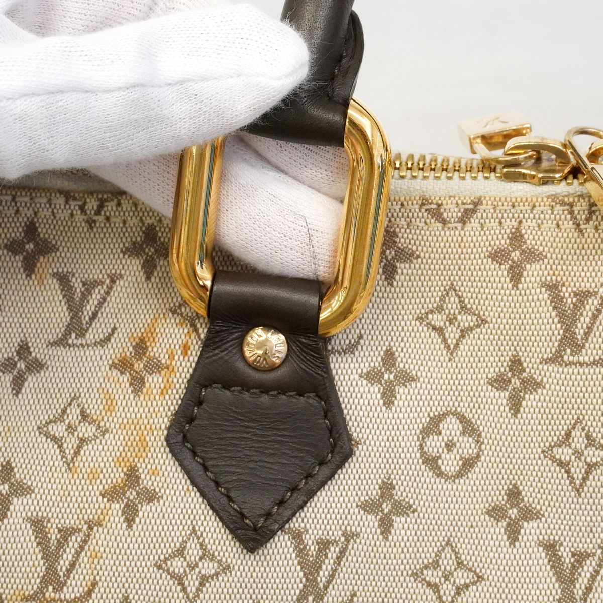 Louis Vuitton Handbag Monogram Mini Alma Long Khaki — view 7