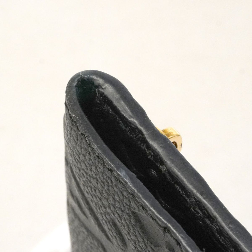Louis Vuitton Coin Purse Monogram Empreinte Pochette Cles Noir — view 6