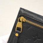 Louis Vuitton Coin Purse Monogram Empreinte Pochette Cles Noir — view 8