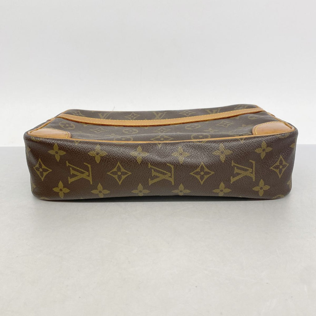 Louis Vuitton Clutch Monogram Compiegne 28 Brown — view 3