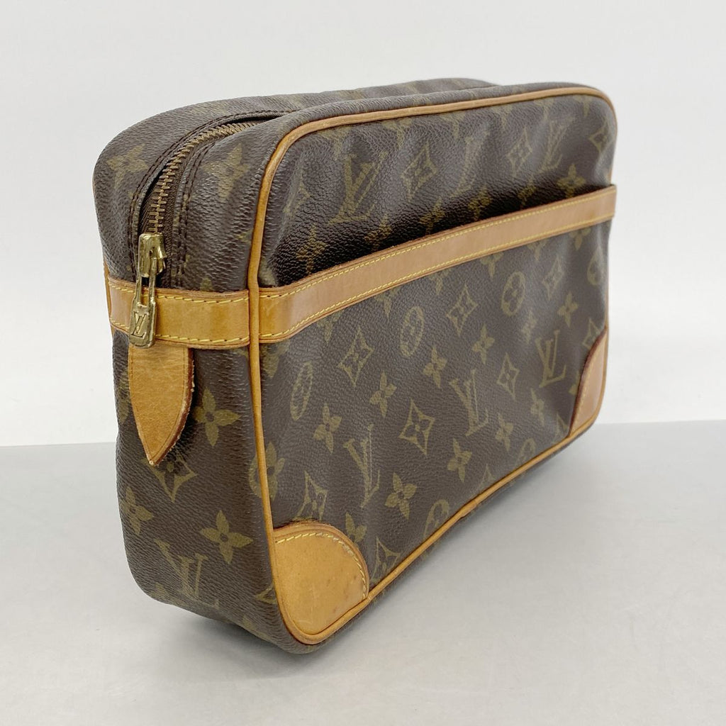 Louis Vuitton Clutch Monogram Compiegne 28 Brown — view 2