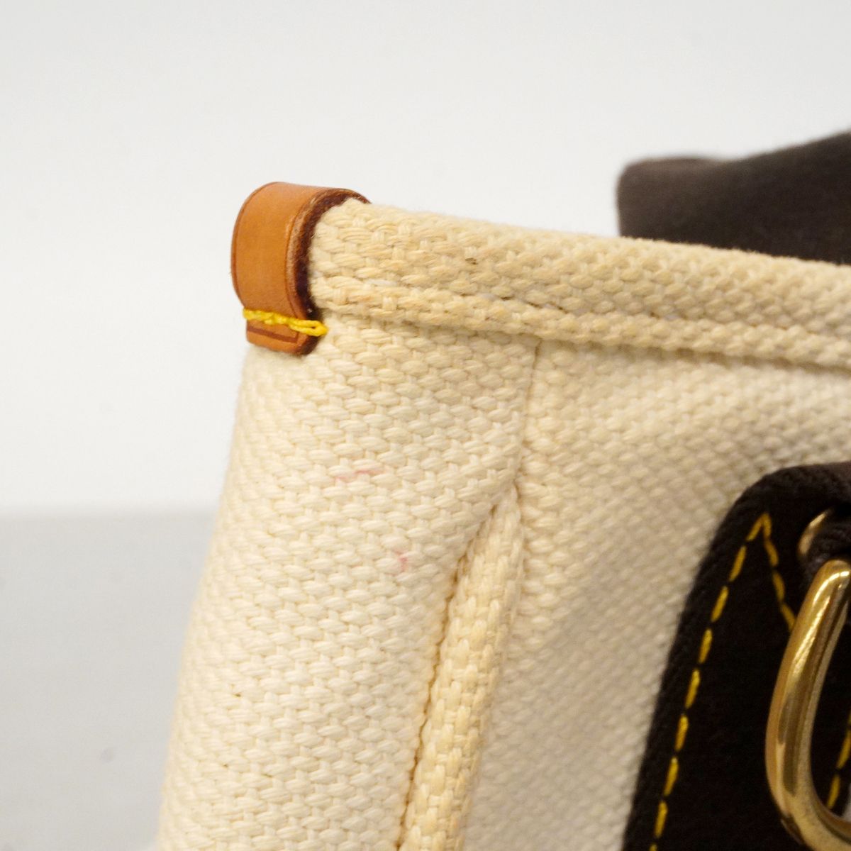 Louis Vuitton Handbag Antigua Cabas PM Ecru — view 7