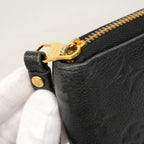 Louis Vuitton Wallet Monogram Empreinte Zippy Noir — view 7
