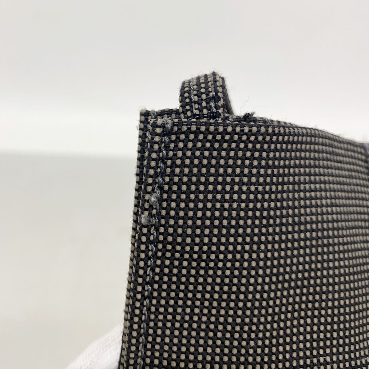 Hermes Shoulder Bag Her Line Pochette Nylon Gray — view 7