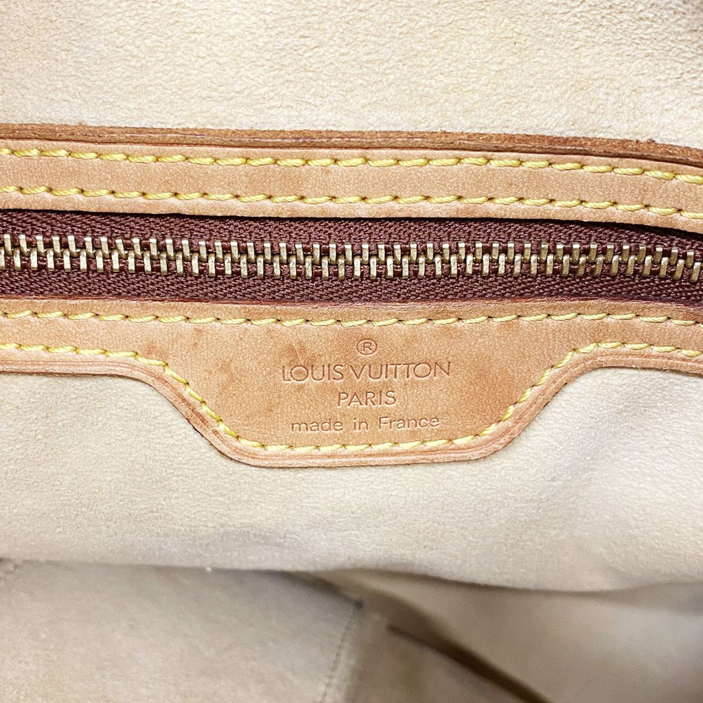 Louis Vuitton Shoulder Bag Monogram Looping GM Brown — view 5