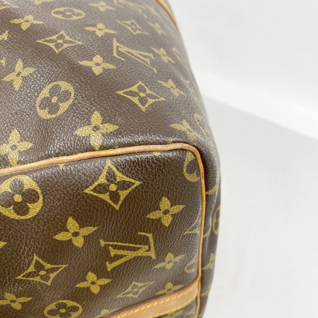 Louis Vuitton Boston Bag Monogram Keepall Bandouliere 60 Brown — view 8