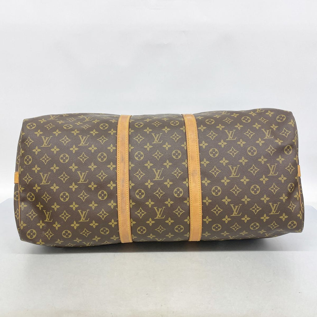 Louis Vuitton Boston Bag Monogram Keepall Bandouliere 60 Brown — view 3
